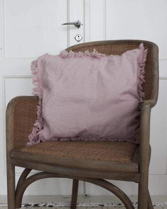 Heaven Linen 50 x 50 hapsu tyynynpäällinen roosa