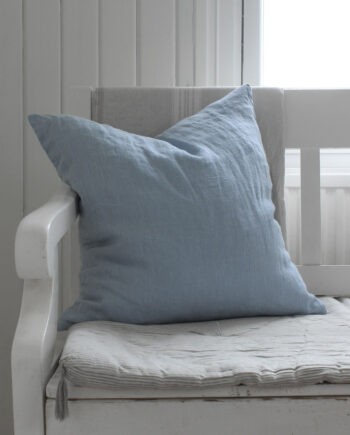 Heaven Linen 50 x 50 tyynynpäällinen taivaansininen