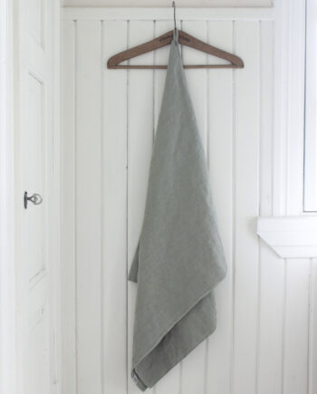 Heaven Linen 80 x 145 kylpypyyhe eukalyptuksen vihreä