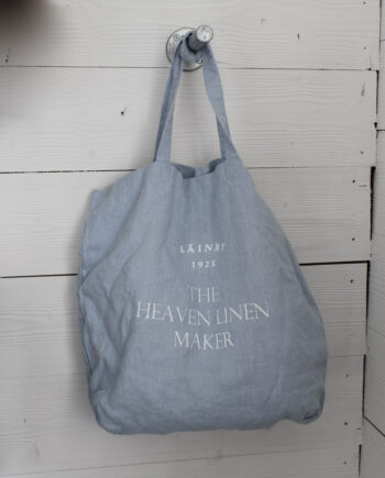 Heaven Linen kassi 50 x 44 x 16 taivaansininen