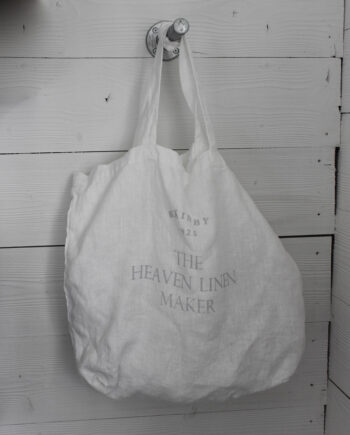 Heaven Linen kassi 50 x 44 x 16 valkoinen