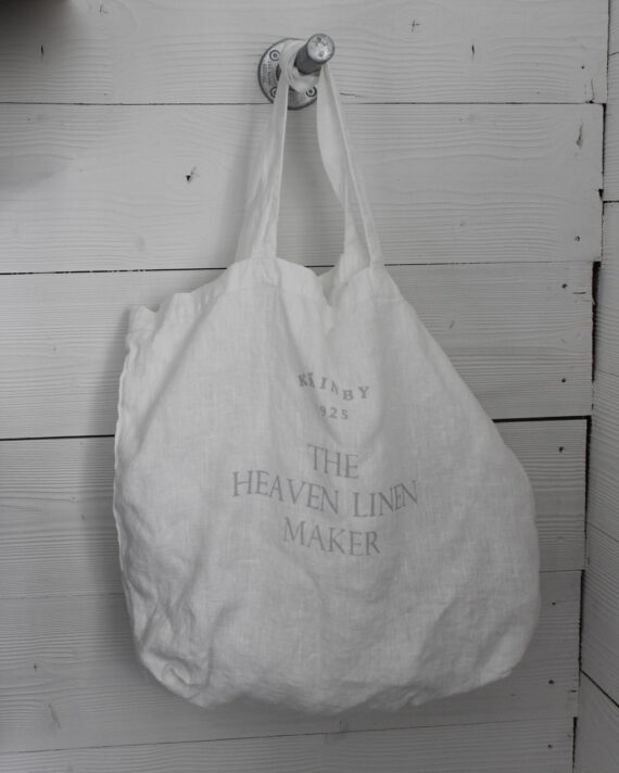Heaven Linen kassi 50 x 44 x 16 valkoinen